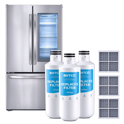 LFCS27596S Water & Air Filter Replacement for LG Refrigerator