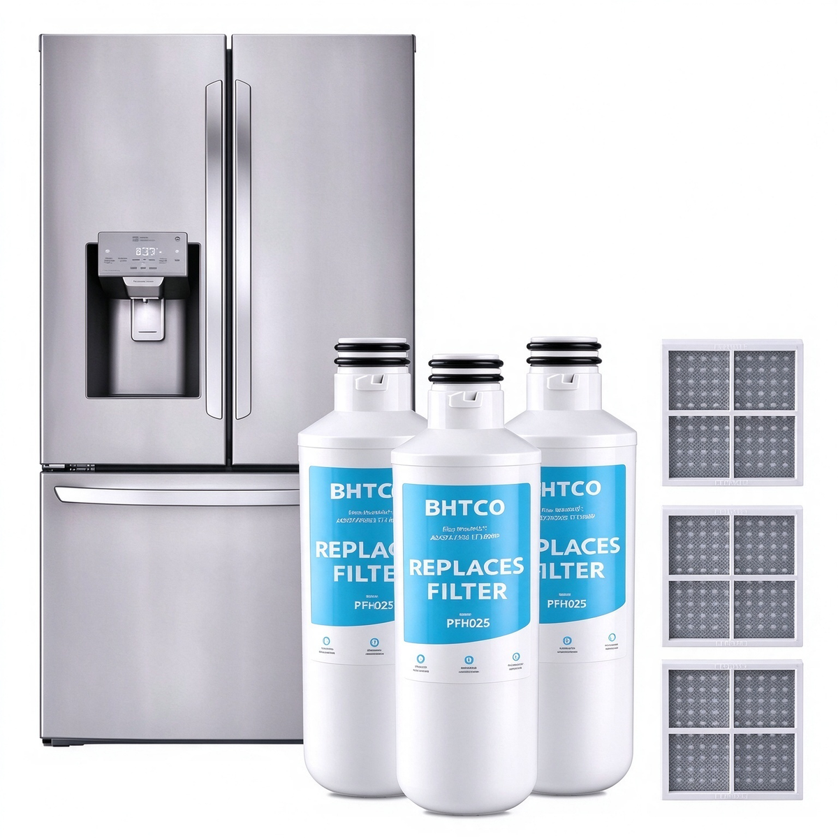 LFXS28968S Water & Air Filter Replacement for LG Refrigerator