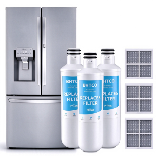 LRFDS3016S Water & Air Filter Replacement for LG Refrigerator